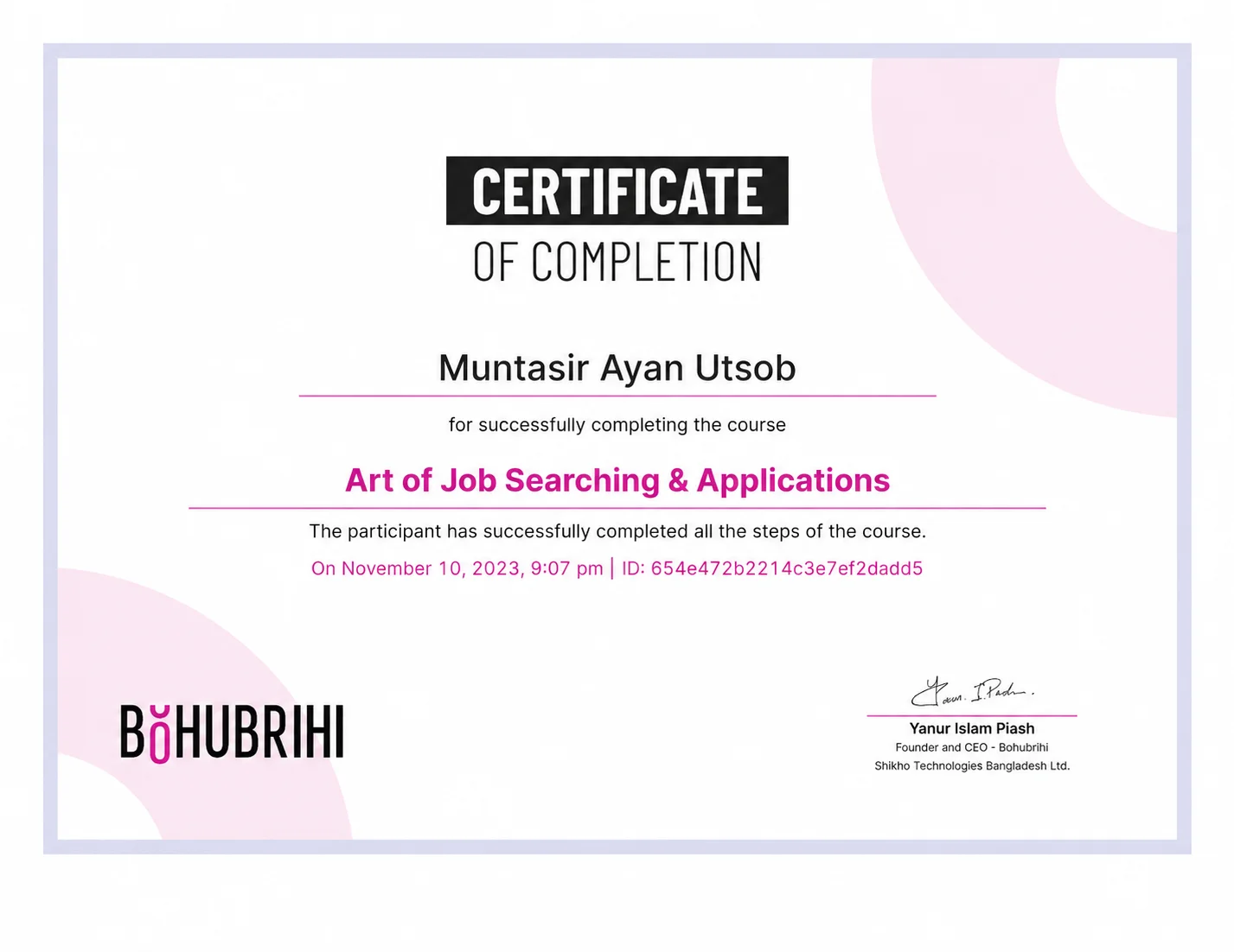 Art of Job Searching & Applications